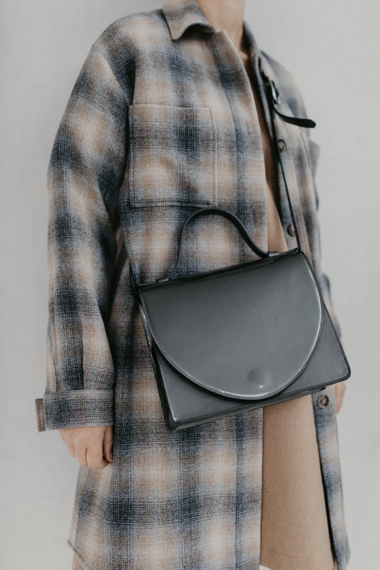 Midi Briefcase Laquée