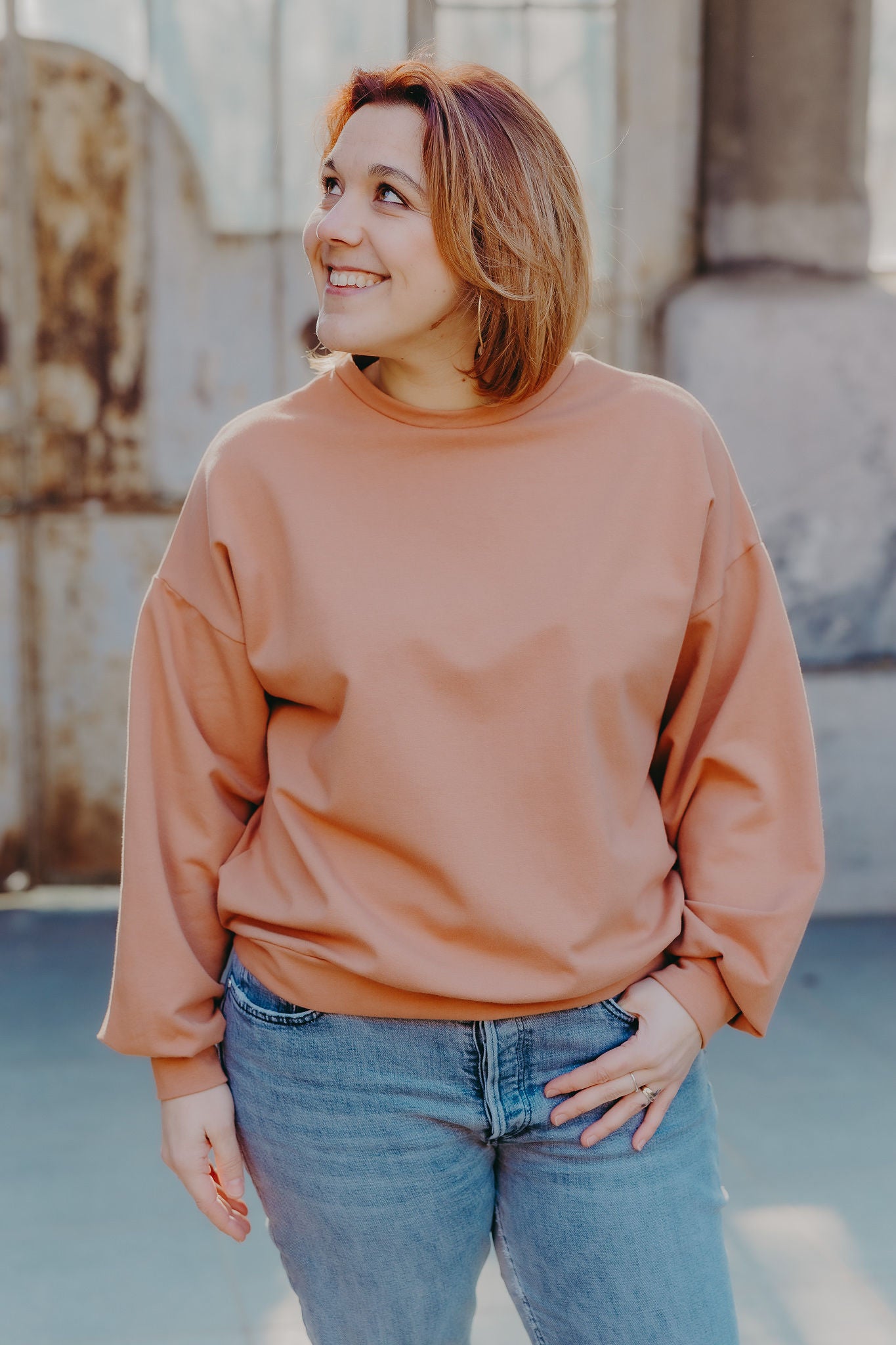 Cece Sweatshirt - Bruin Copper