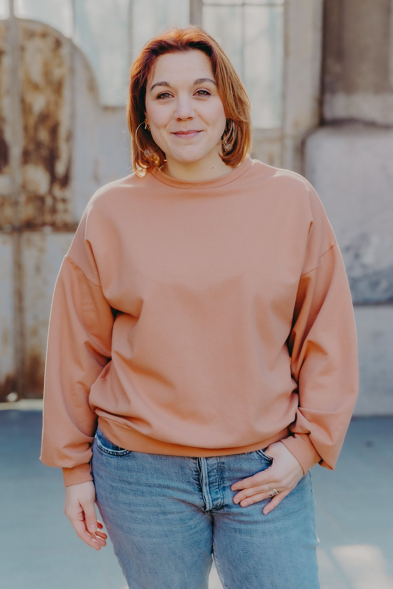 Cece Sweatshirt - Bruin Copper