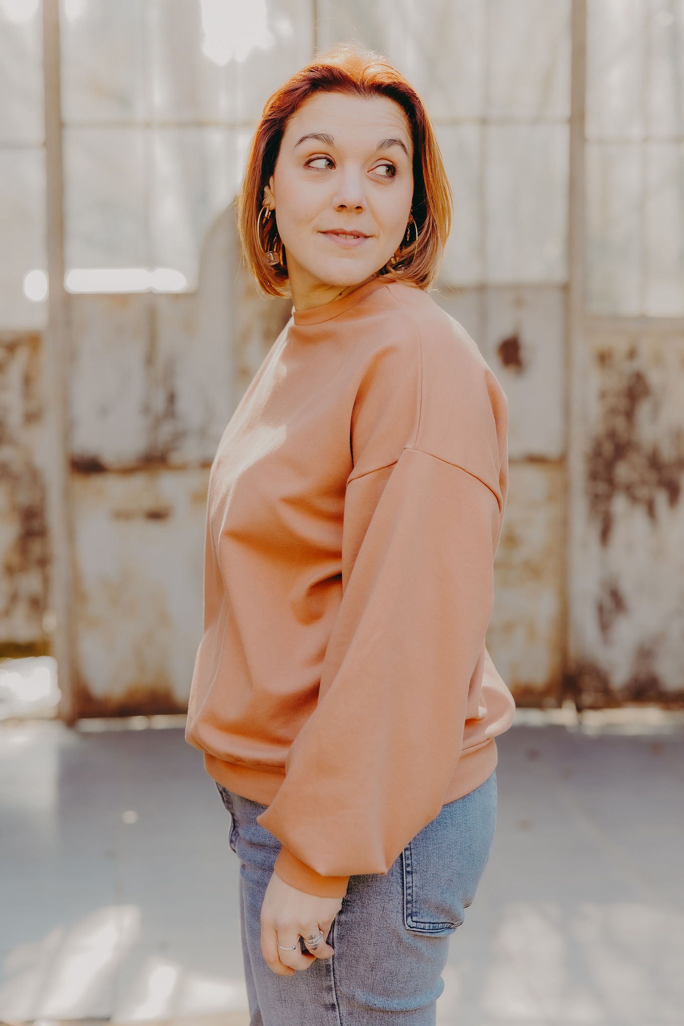 Cece Sweatshirt - Bruin Copper