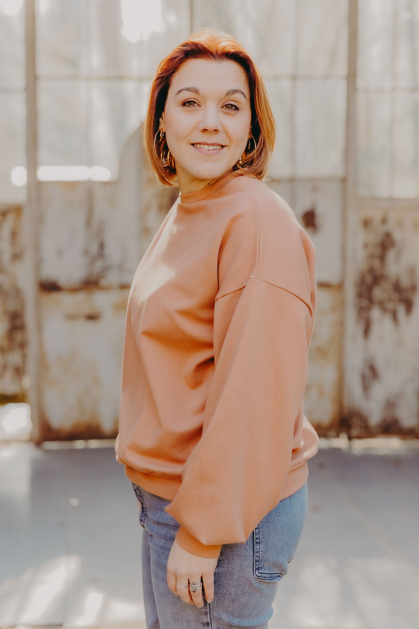 Cece Sweatshirt - Bruin Copper