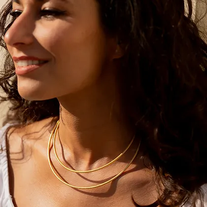 Atelier Basaalt - Choker Aube