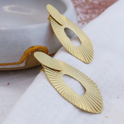 Atelier Basaalt - Surya Boucles d'oreilles modulables