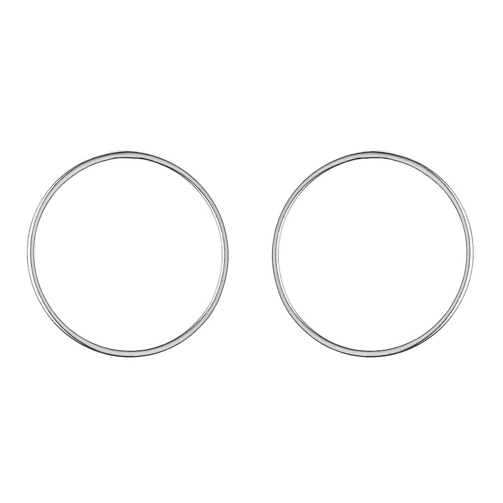 Large Circle Earrings
