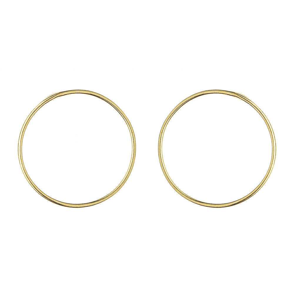 Large Circle Earrings