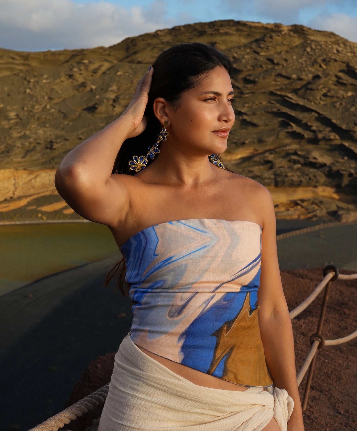 Vela Strapless Top