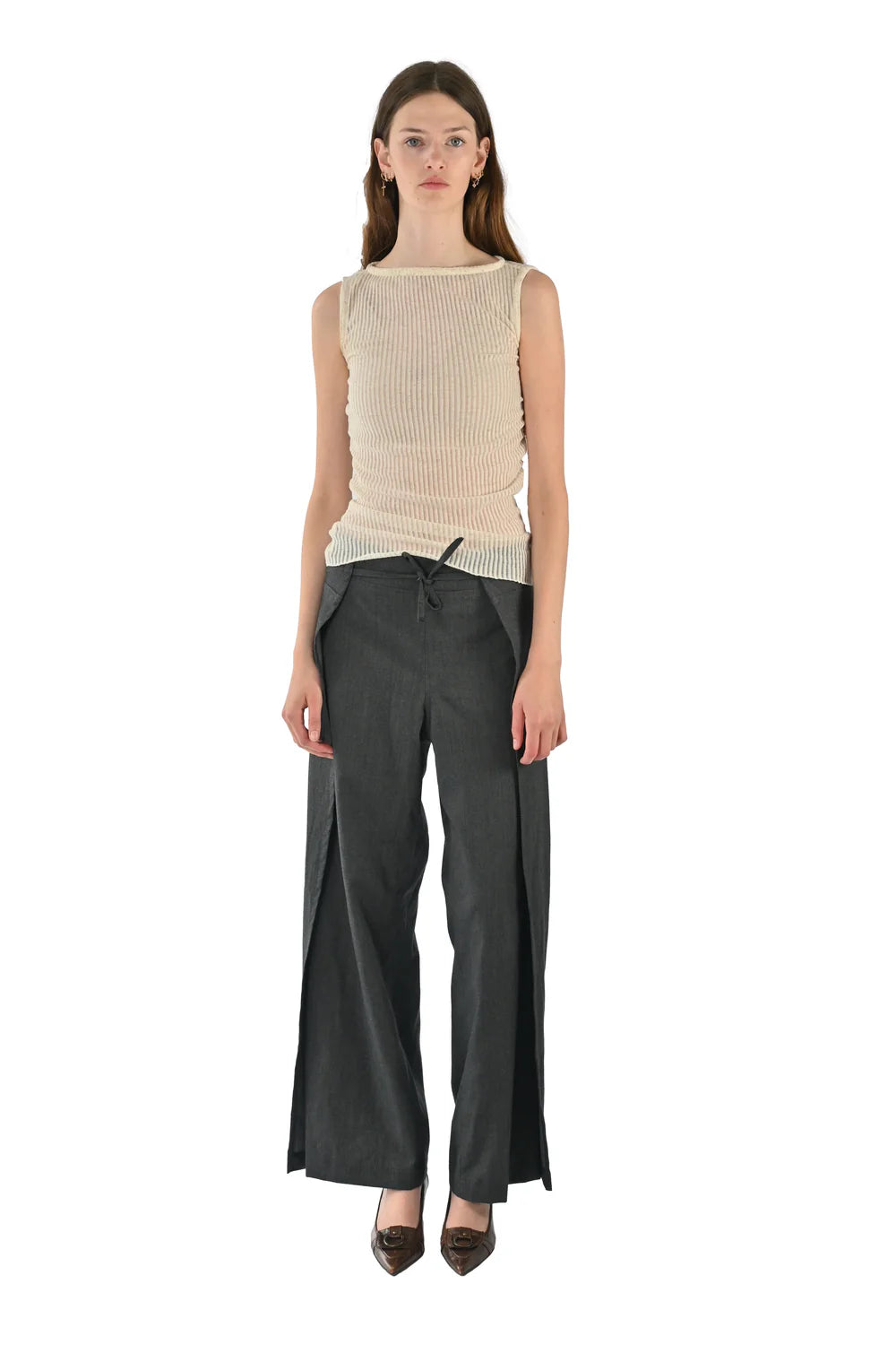 Pantalon Pile ou facette