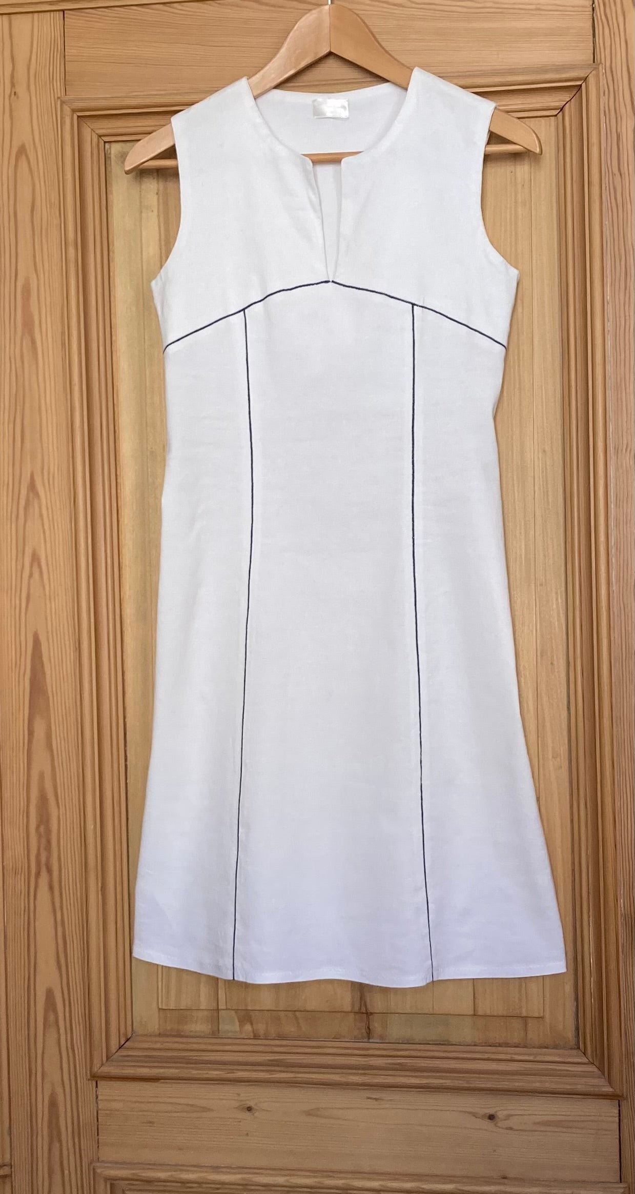 Robe blanche coton