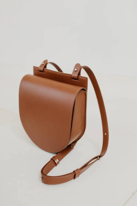 MiekeDierckx - SingleSaddle - DarkCognacPure - 2