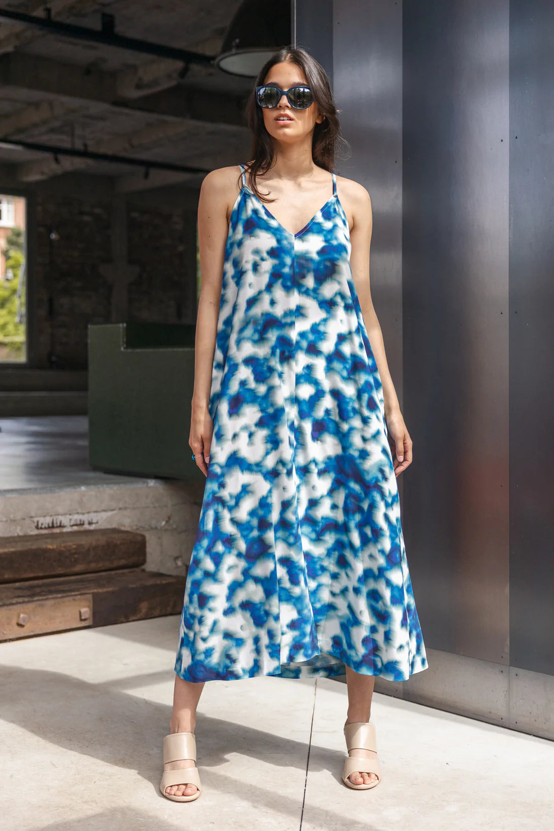 Ariel Dress - Water Print