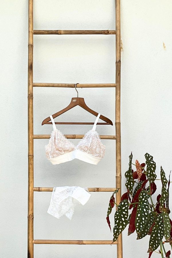 Odette la culottée - Soutien-gorge dentelle Bellini - Crème