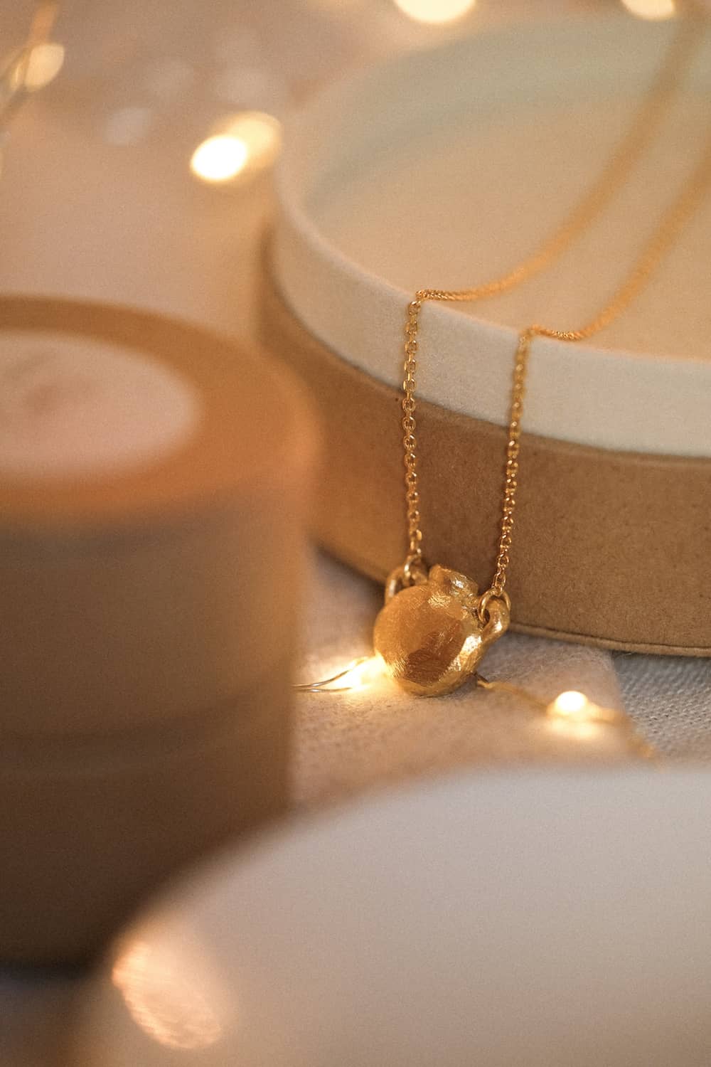 Olympe necklace (925 silver or gold plated)
