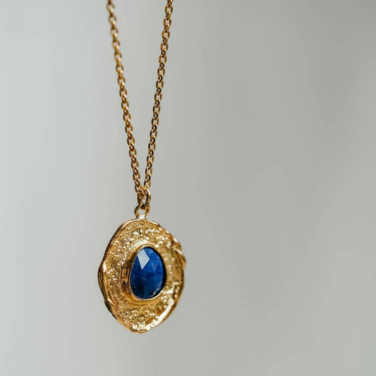 Aura Necklace - Self-Confidence (925 Silver & Gold Plated)