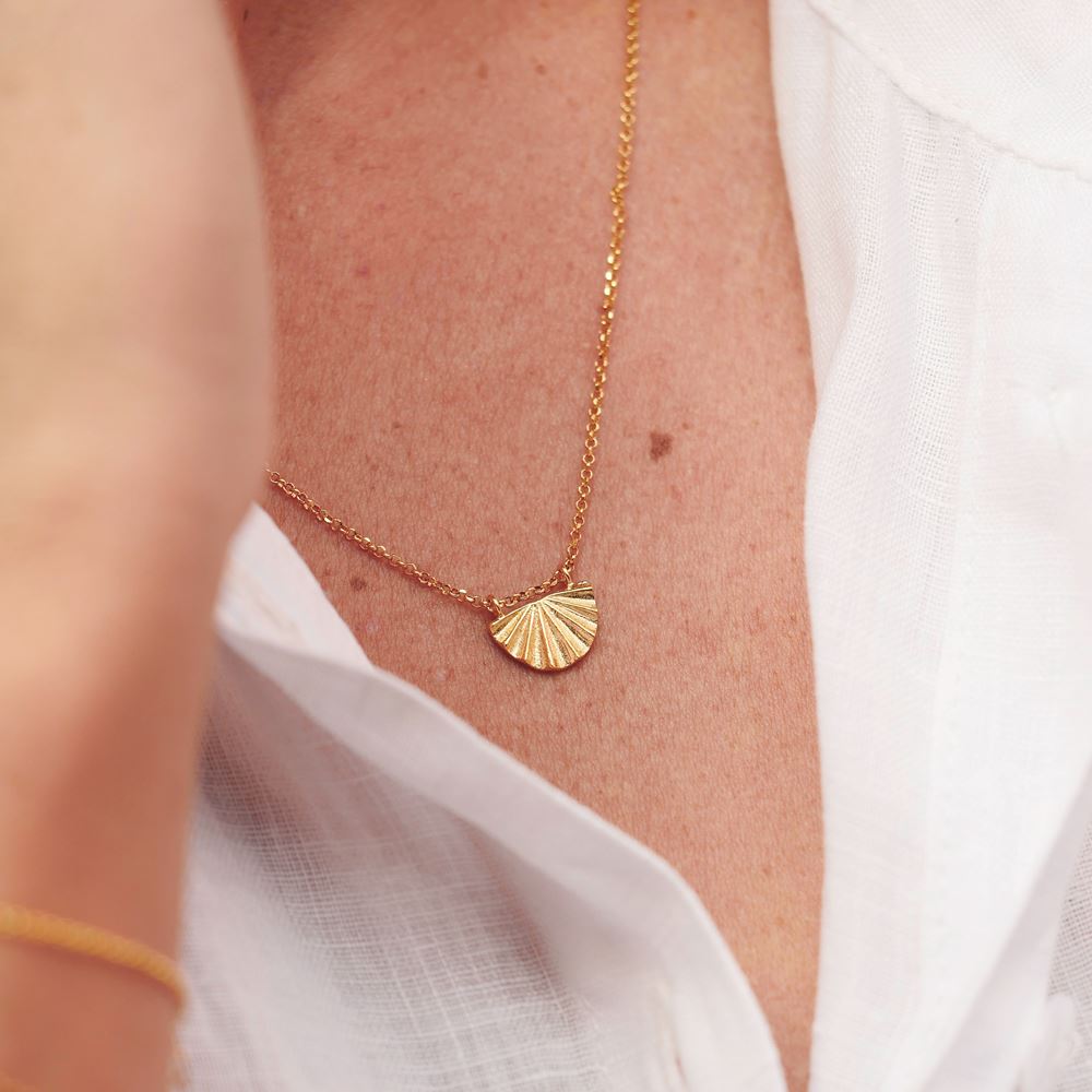 Collier Céleste ( argent 925 et plaqué or )