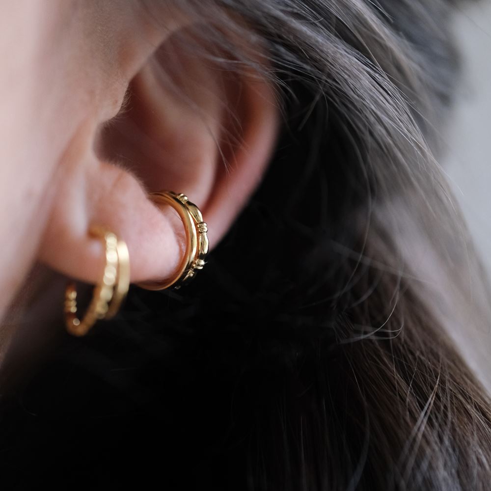 Bijou d'oreille Marie-Antoinette (argent 925 ou plaqué or)