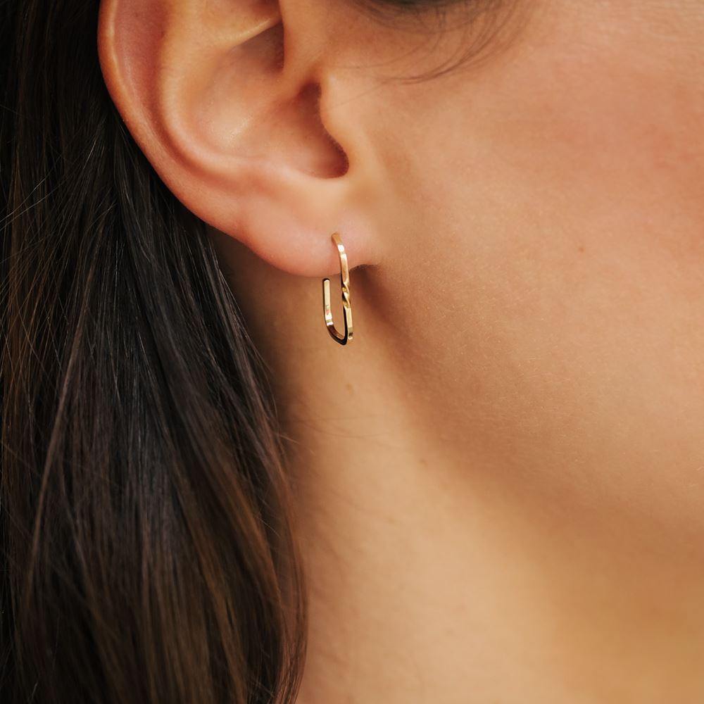 Lila earrings (925 silver or gold plated)