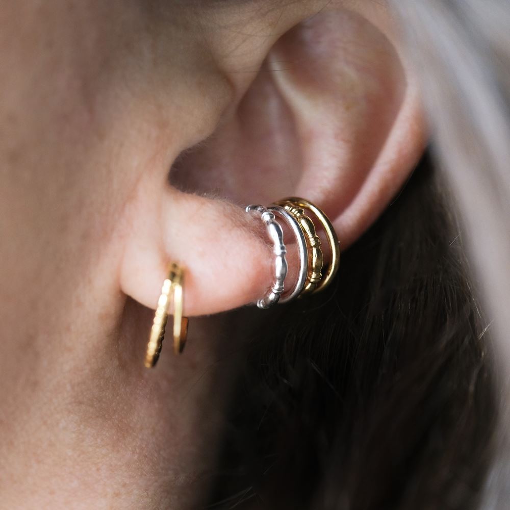 Bijou d'oreille Marie-Antoinette (argent 925 ou plaqué or)