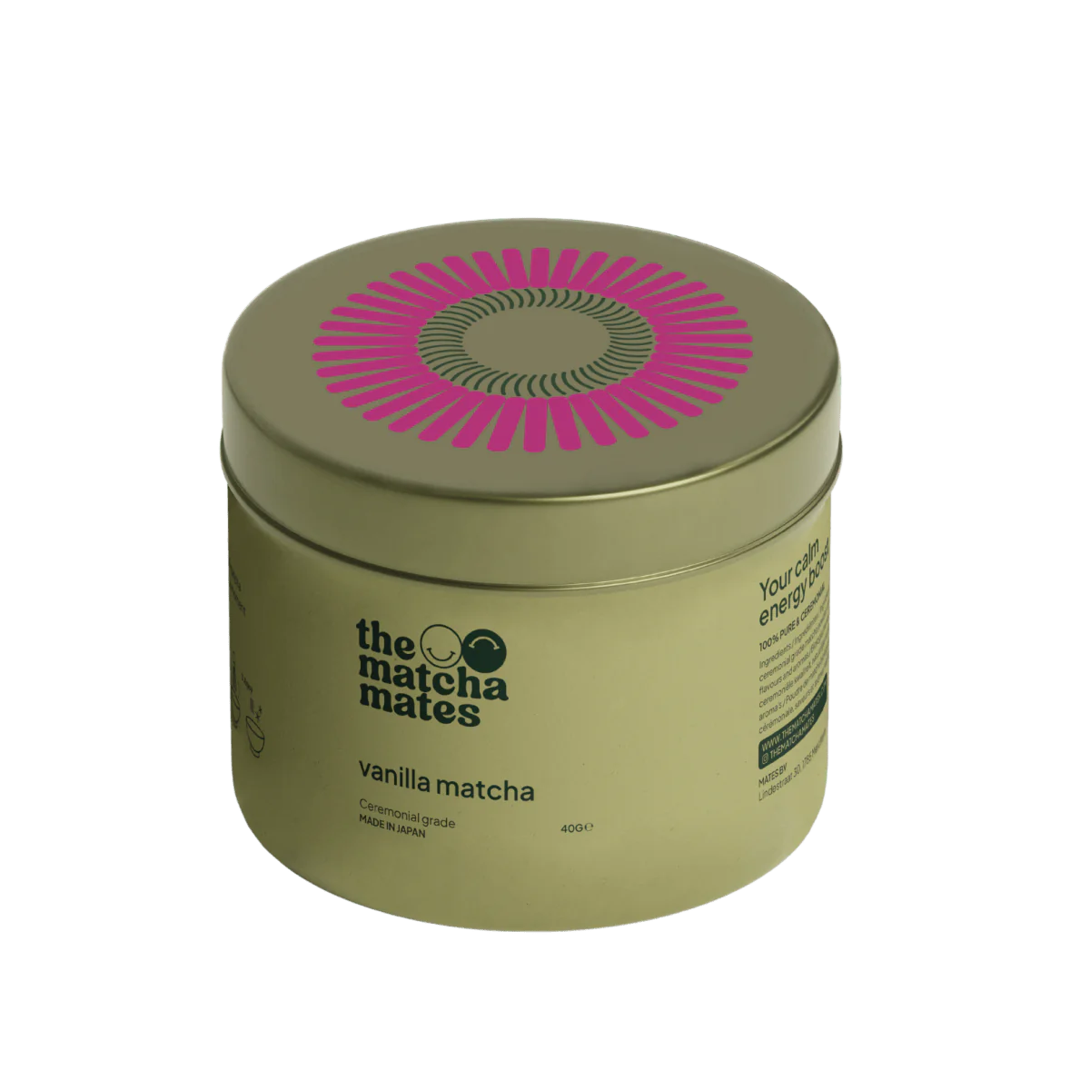 Matcha à la vanille