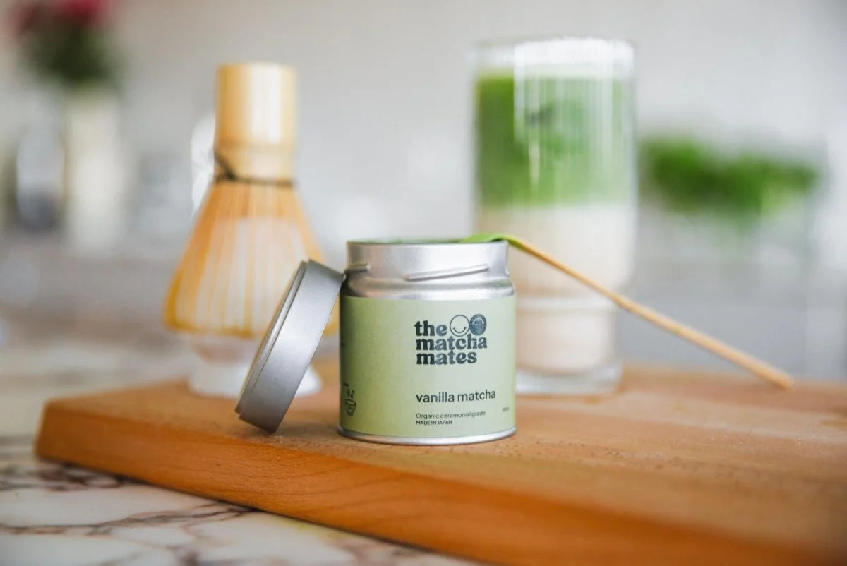 Matcha à la vanille