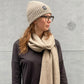 SCARF - YAK CASHMERE - Warm Taupe