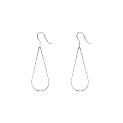 Aurore Havenne - Boucles d'oreilles Raindrops - Argent 925