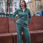 Aero Jumpsuit - Muted green