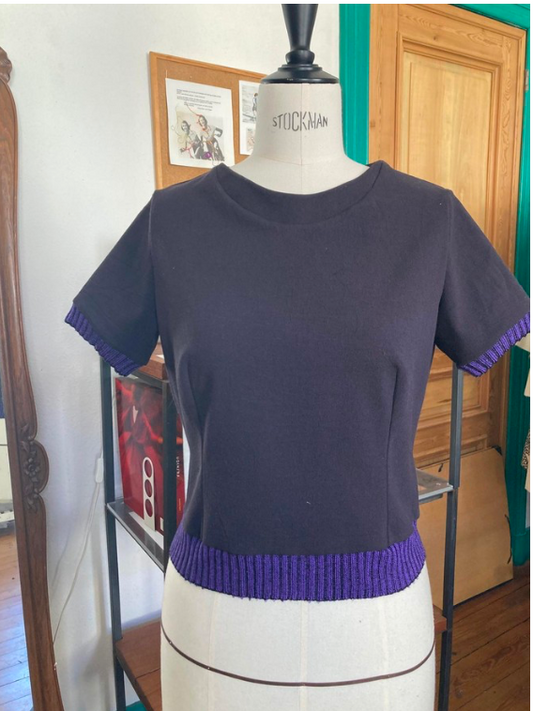 Blouse mauve