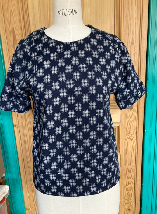Haut indigo