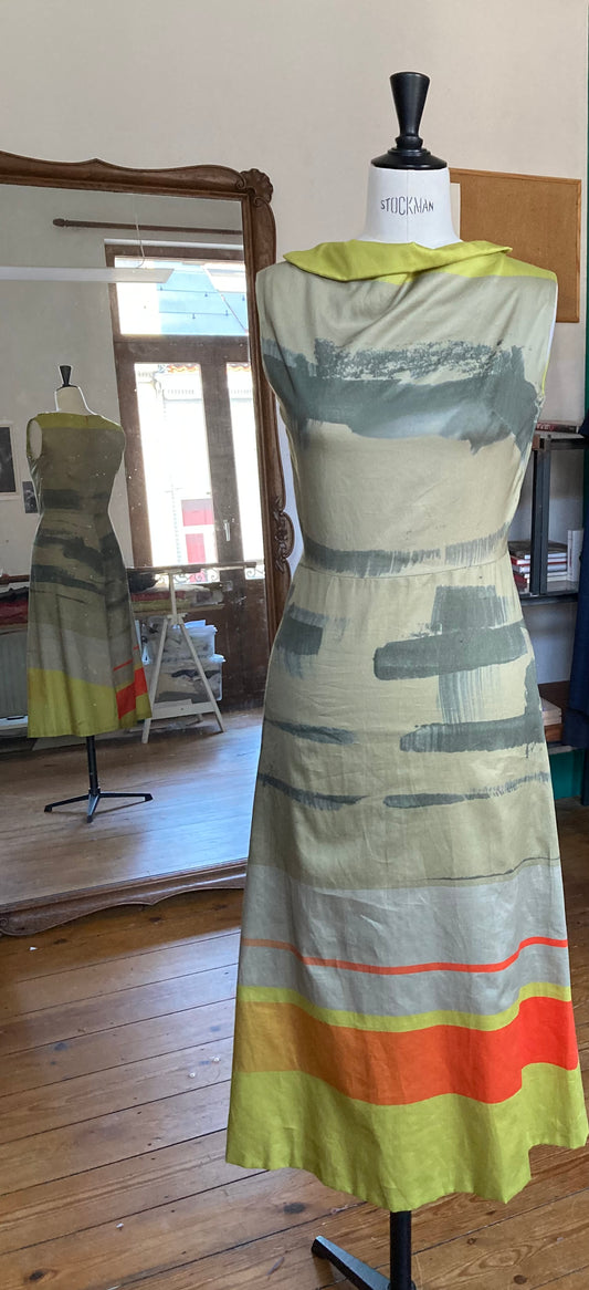 Robe Impression soleil levant