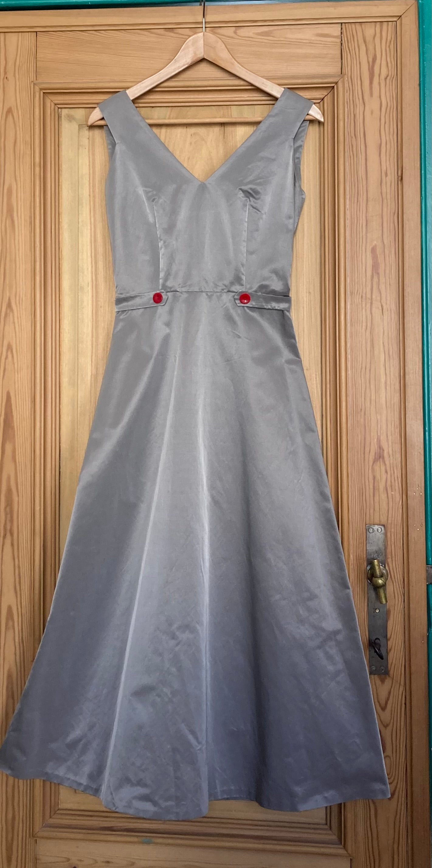 Robe gris métal