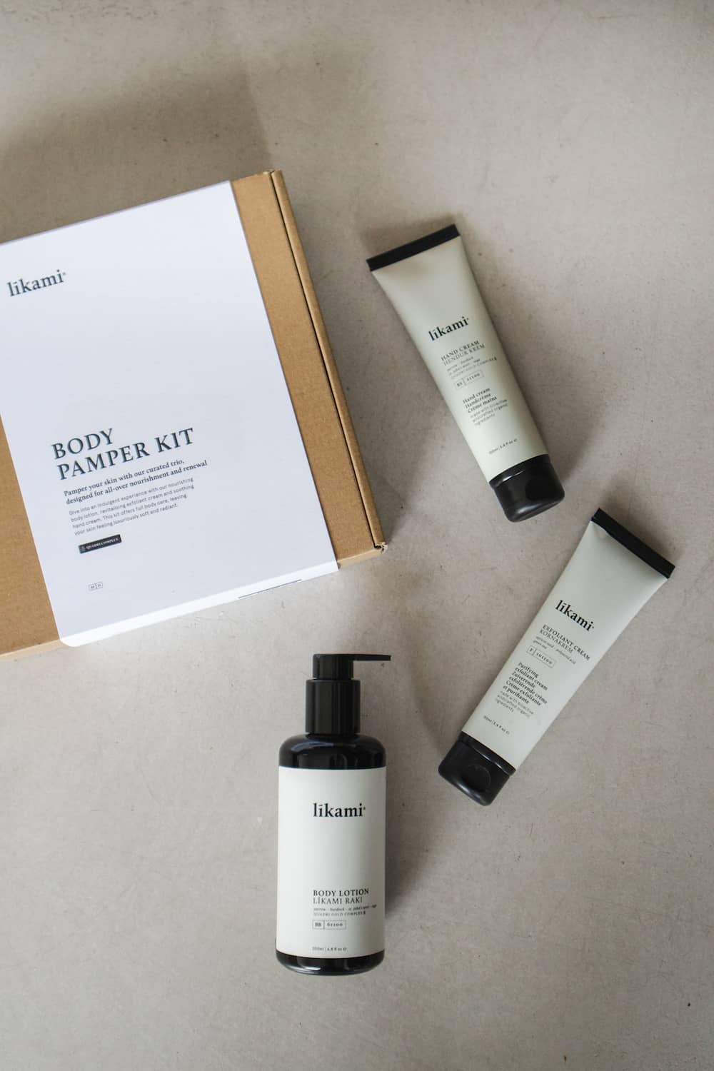 LIKAMI - Body Pamper Kit - Coffret cadeau