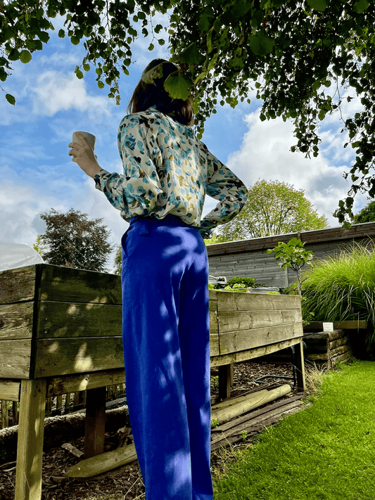 Mon Col Anvers - Gaia Pants Royal Blue 