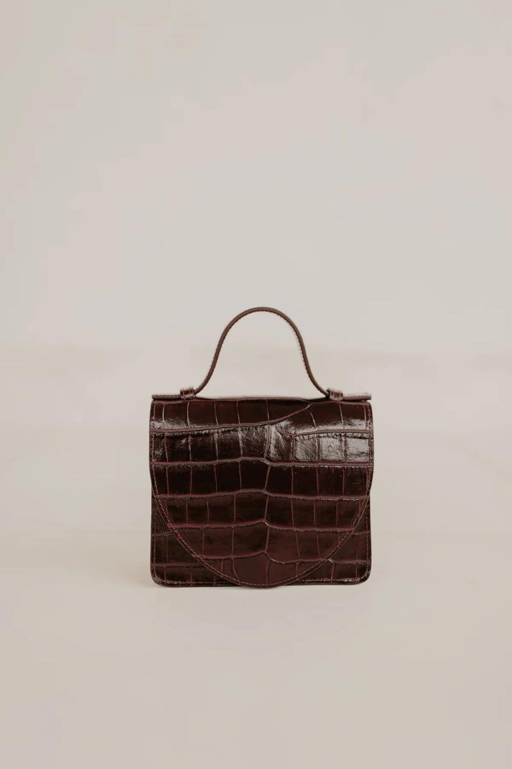 MiekeDierckx - MicroBriefcase - BurgundyCroco - 1