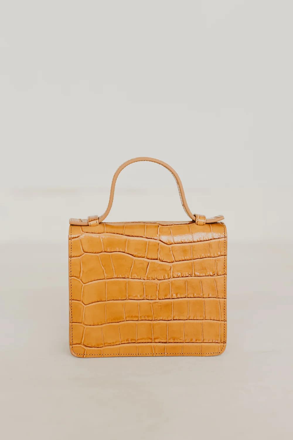 MiekeDierckx - MicroBriefcase - CaramelCroco - 4