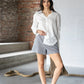 Boat Shorts - Navy Stripes