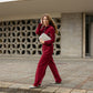 Clio pants - Biking red