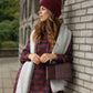Polly Jean dress - Burgundy blur