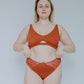 Odette la culottée - Culotte coton - Terracotta
