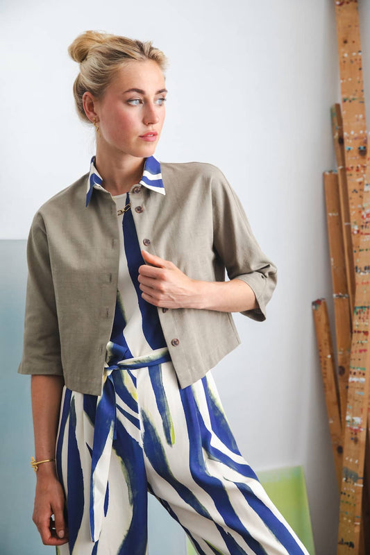 Umber blouse - Coriander