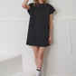 T-shirt Dress - Tamara Black