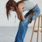 Tank Top with Snaps - Annet Kaki