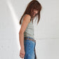 Tank Top with Snaps - Annet Kaki
