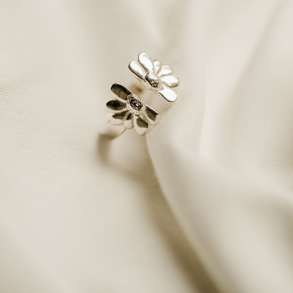 Tiroir de Lou - Bague Flora - argent 925