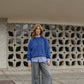 Pixie blouse - Blue stripes