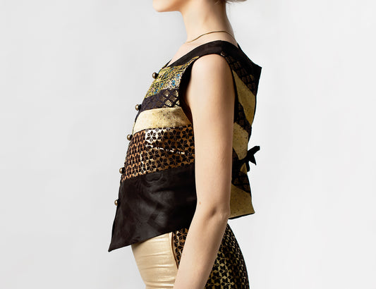 Black Gold Waistcoat