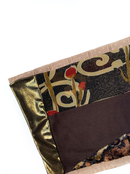 Copper Gold Bandeau Top