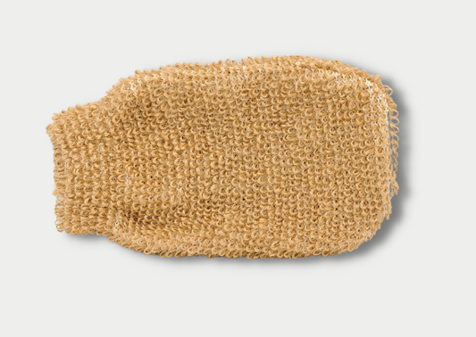 Massage glove - Jute and cotton