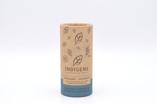 Solid deodorant - Geranium and lemongrass