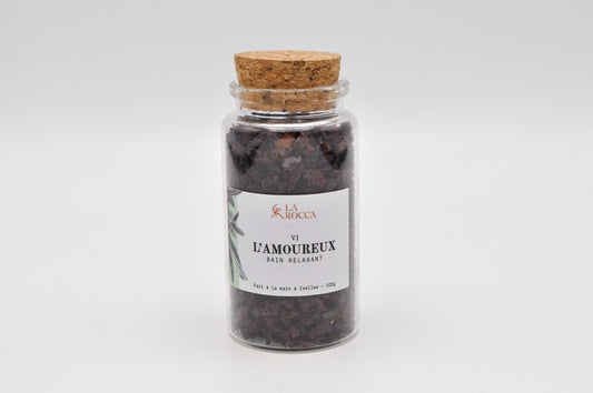 Relaxing bath salt - L'amoureux