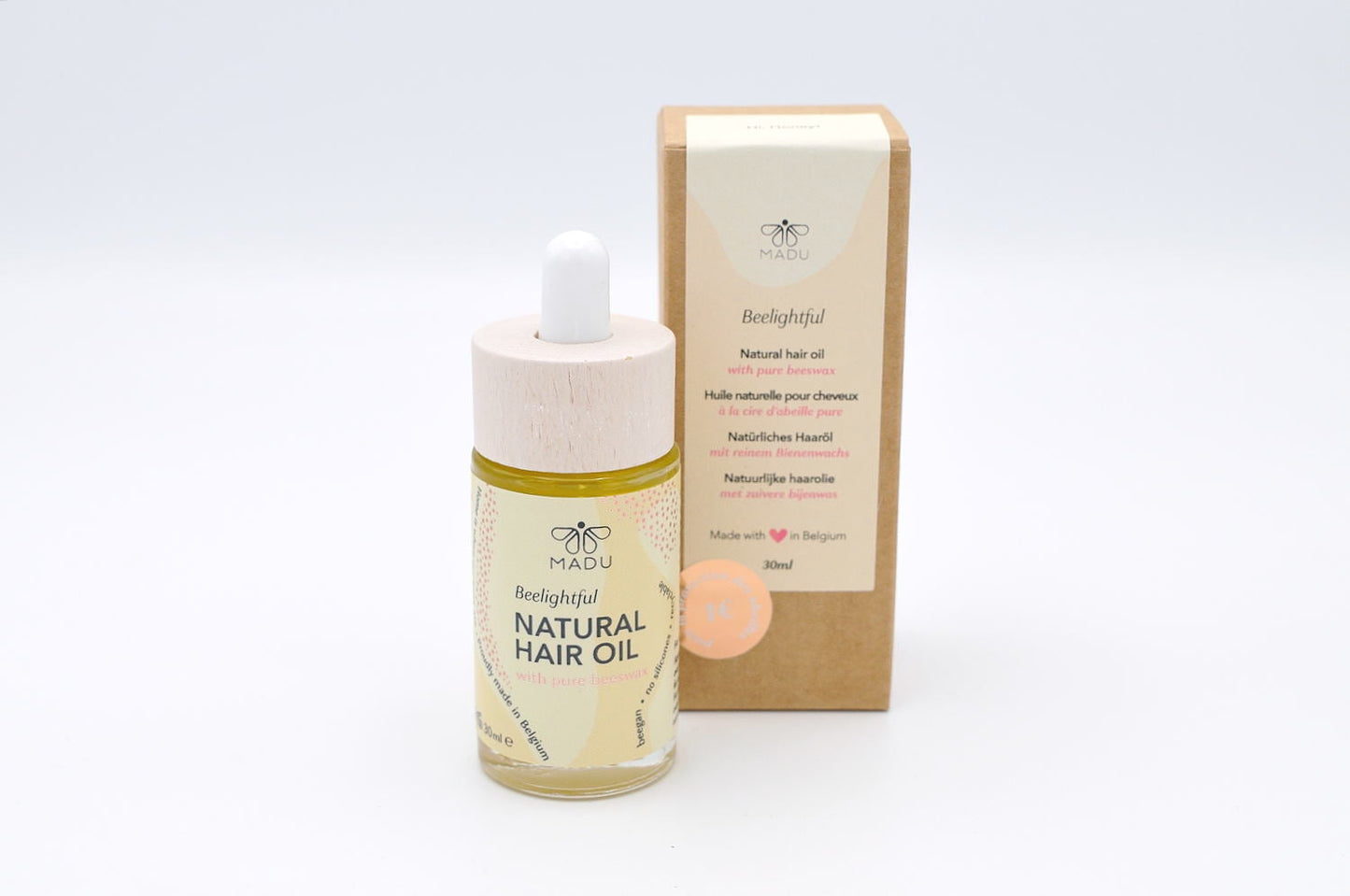 Beeswax hair oil